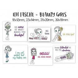Stickserie ITH - Beauty Girls Tasche